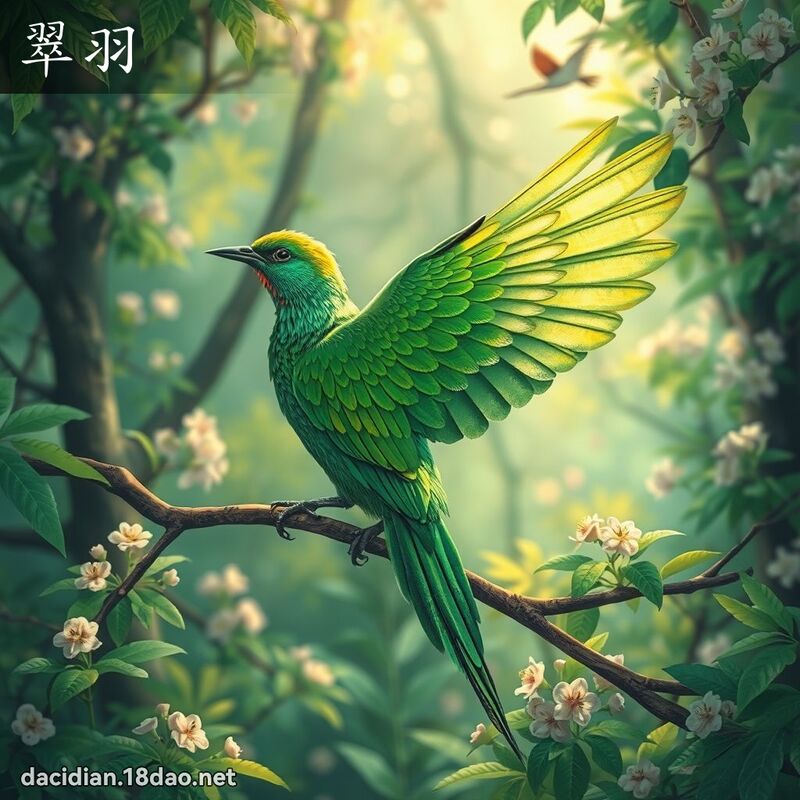 翠羽 - 國語大辭典配圖