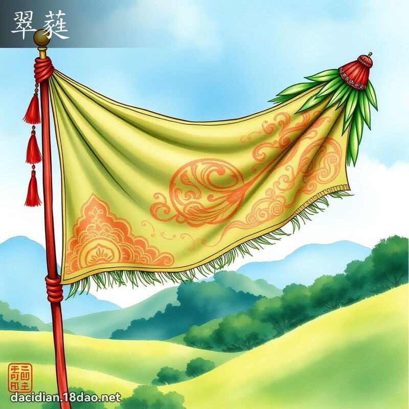 翠蕤 - 國語大辭典配圖