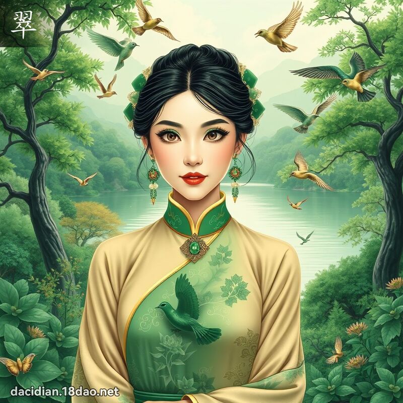 翠 - 国语大辞典配图