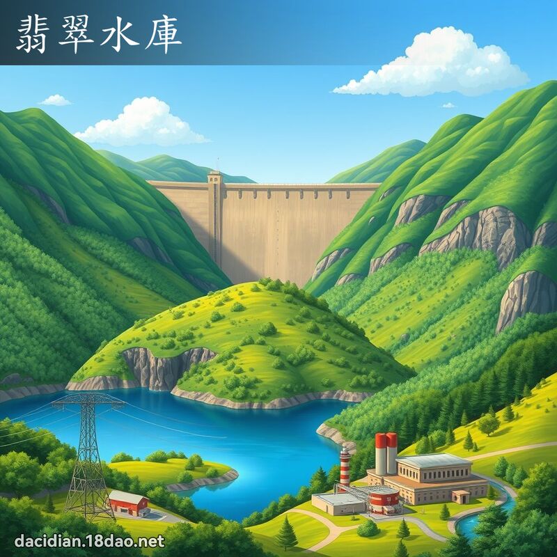 翡翠水庫 - 國語大辭典配圖