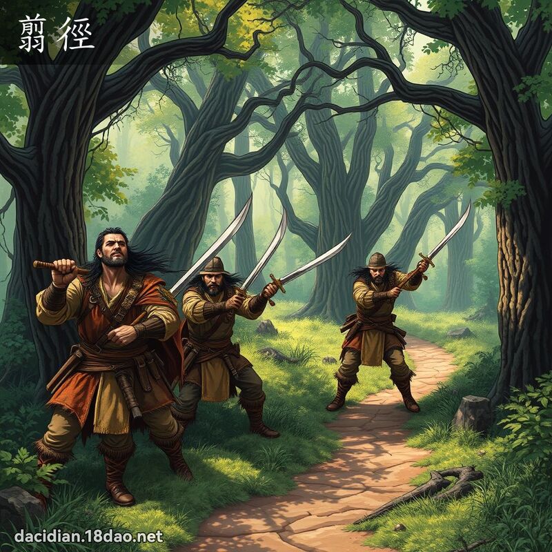 翦徑 - 國語大辭典配圖