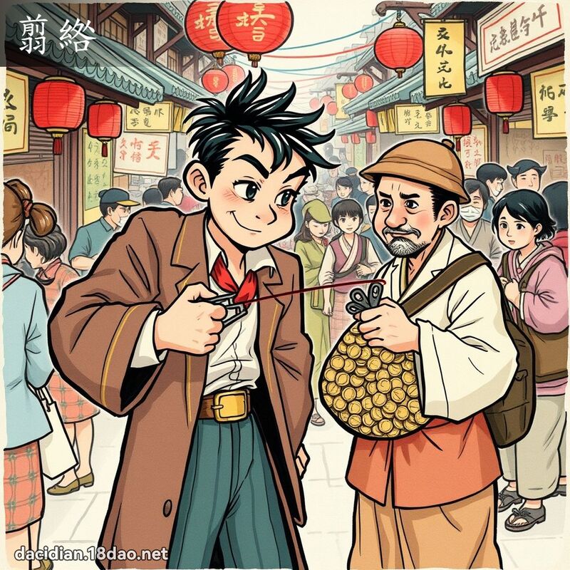 翦綹 - 國語大辭典配圖