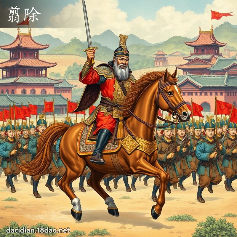 翦除 - 國語大辭典配圖