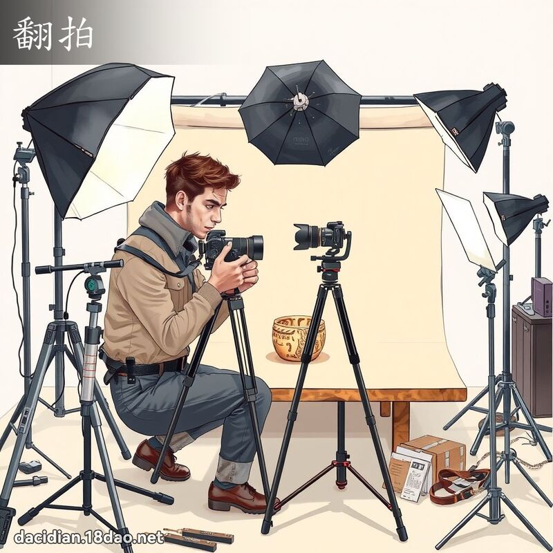 翻拍 - 国语大辞典配图