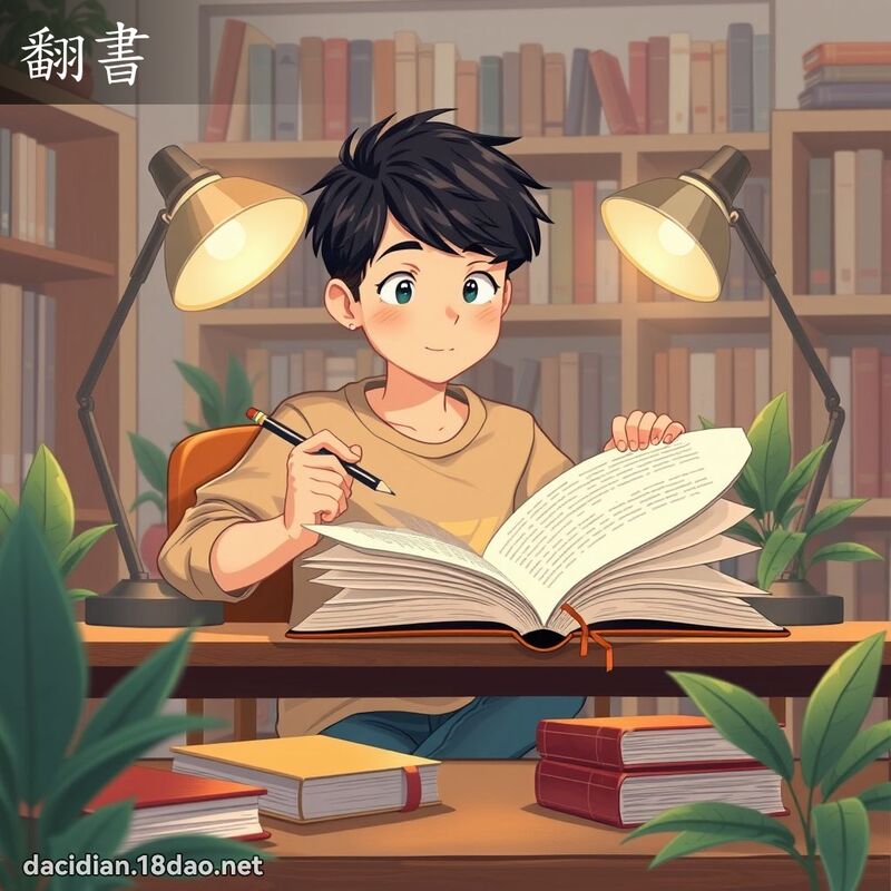 翻书 - 国语大辞典配图