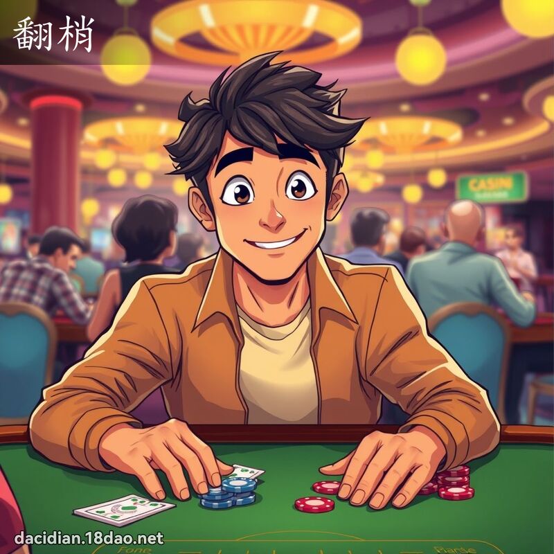 翻梢 - 国语大辞典配图