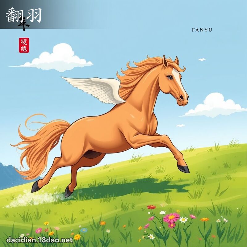 翻羽 - 國語大辭典配圖
