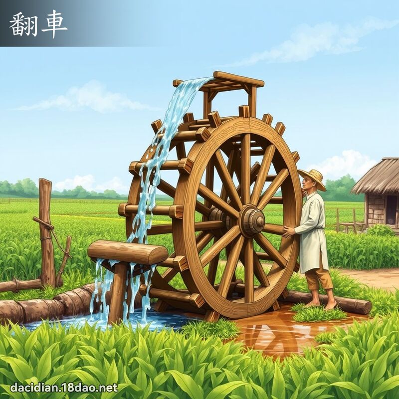 翻車 - 國語大辭典配圖