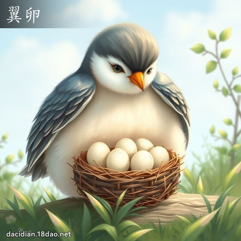 翼卵 - 國語大辭典配圖