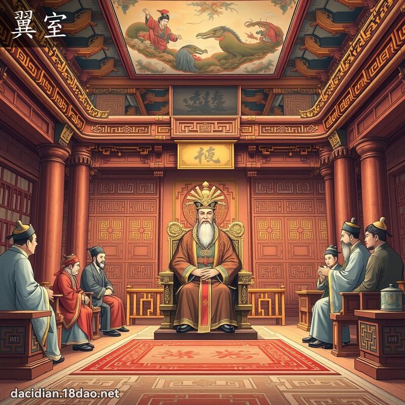 翼室 - 国语大辞典配图