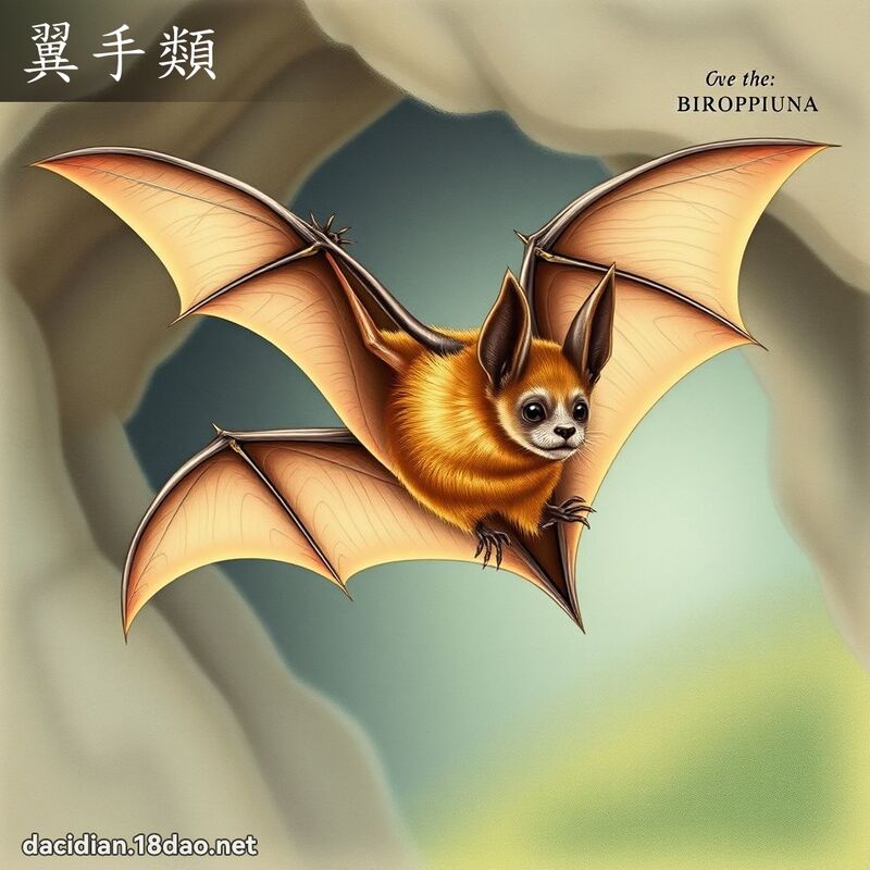 翼手类 - 国语大辞典配图