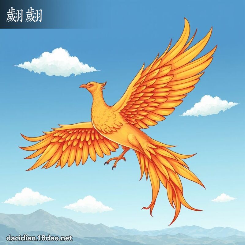 翽翽 - 國語大辭典配圖