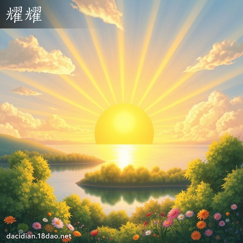 耀耀 - 國語大辭典配圖