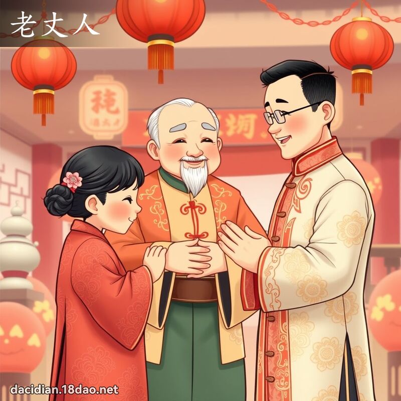 老丈人 - 國語大辭典配圖