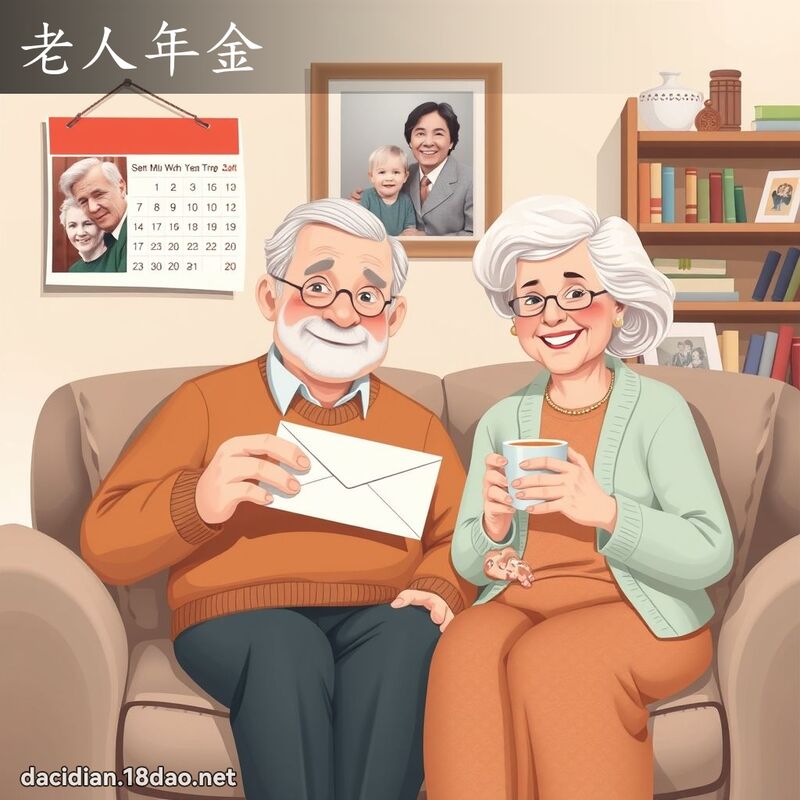 老人年金 - 国语大辞典配图