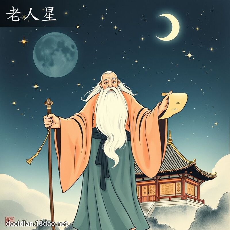 老人星 - 國語大辭典配圖