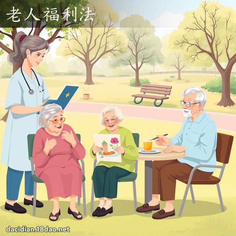 老人福利法 - 國語大辭典配圖
