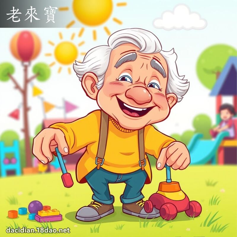 老來寶 - 國語大辭典配圖