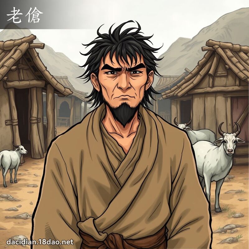 老傖 - 國語大辭典配圖