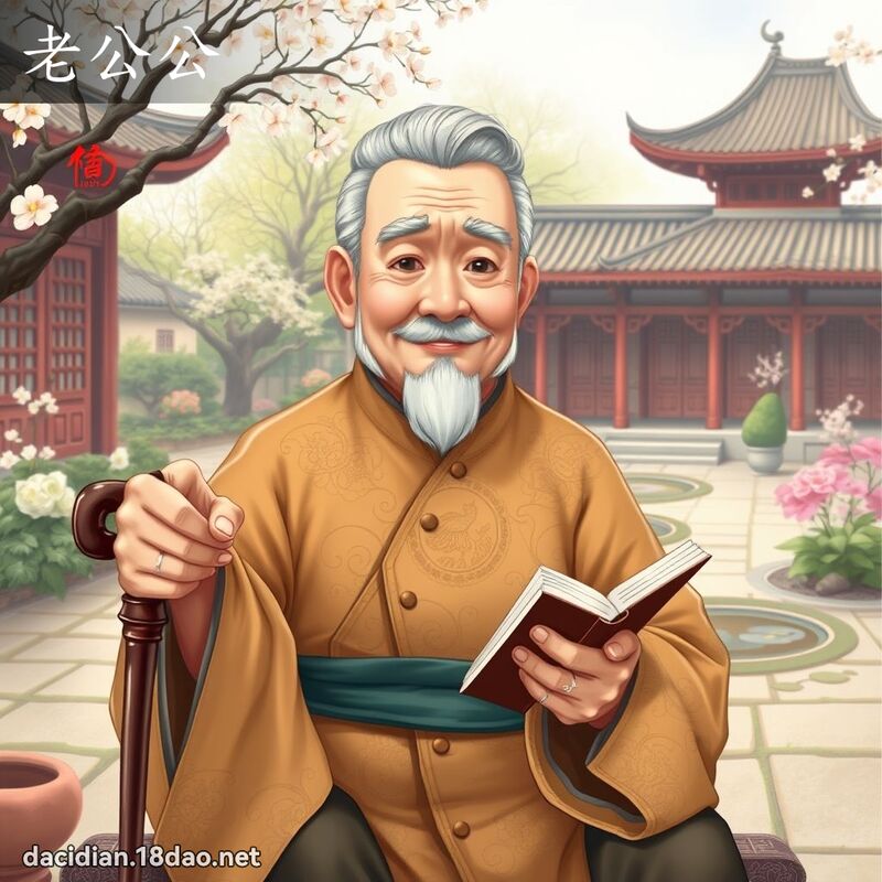 老公公 - 国语大辞典配图
