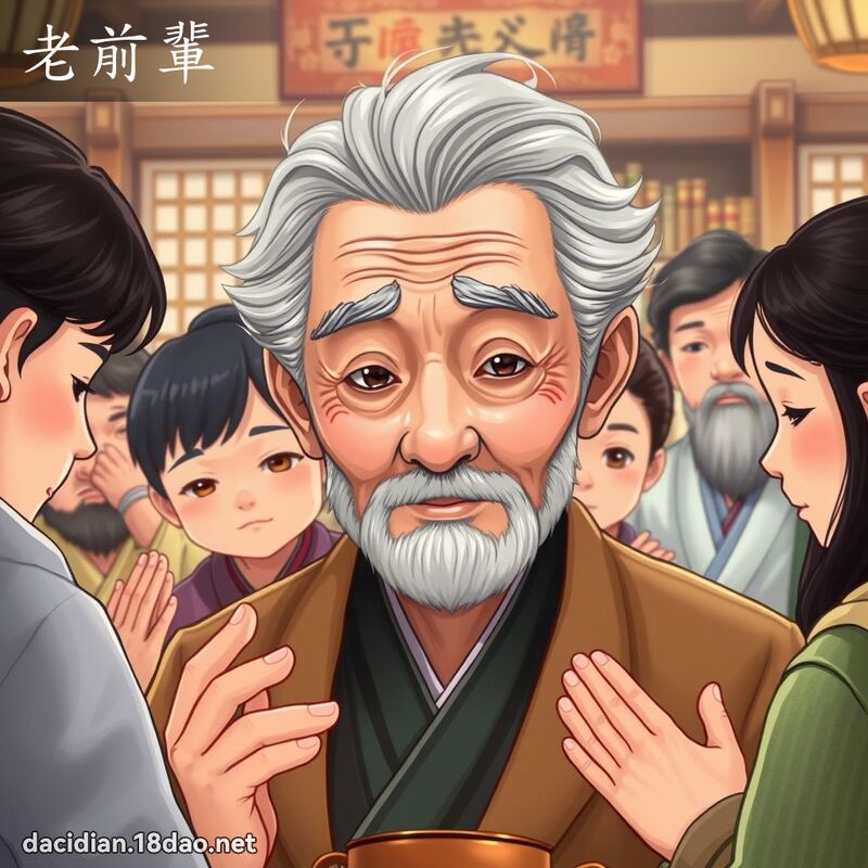 老前辈 - 国语大辞典配图