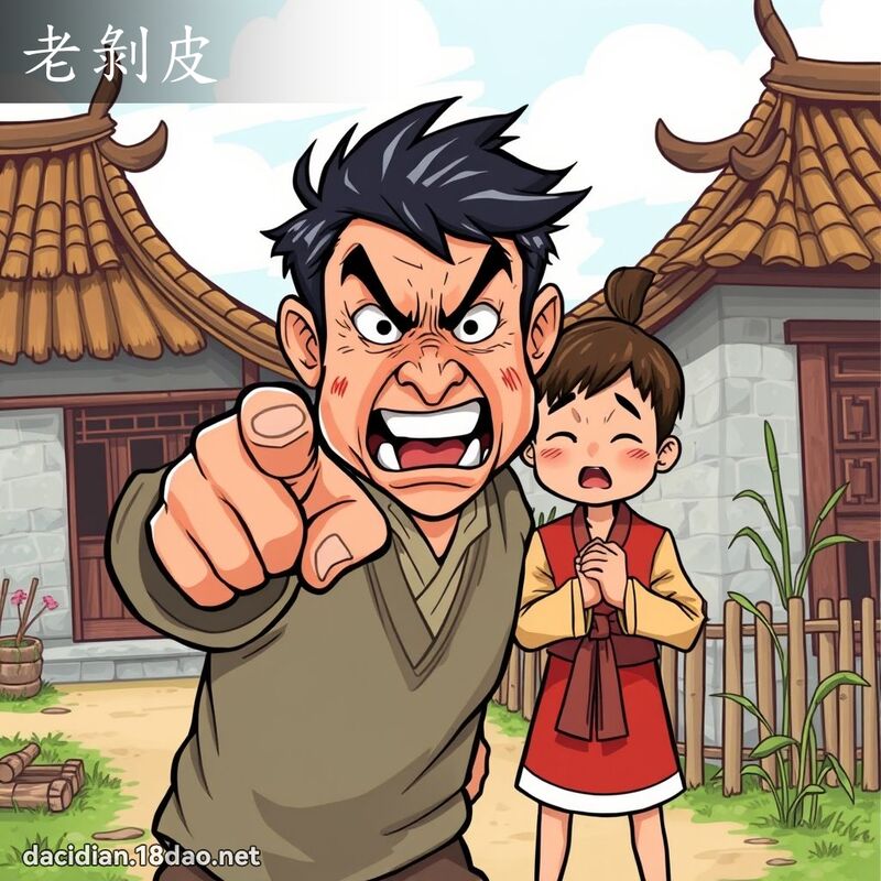 老剝皮 - 國語大辭典配圖