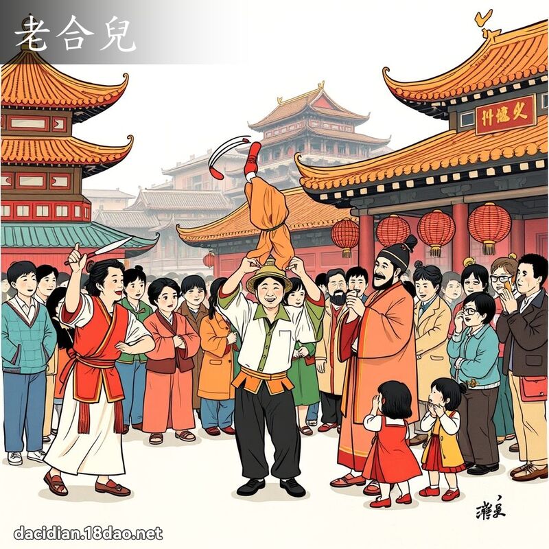 老合儿 - 国语大辞典配图