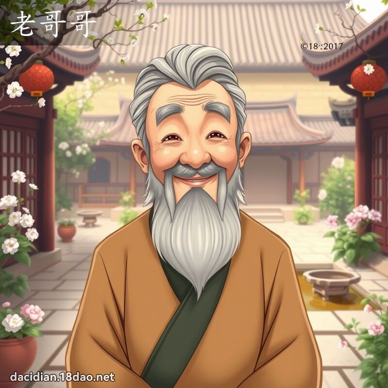 老哥哥 - 國語大辭典配圖