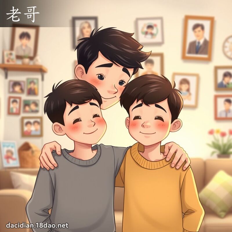 老哥 - 国语大辞典配图