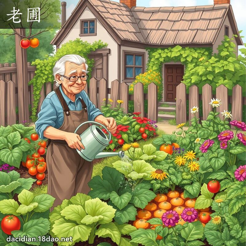 老圃 - 国语大辞典配图