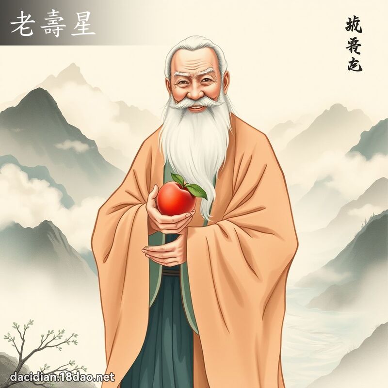 老寿星 - 国语大辞典配图