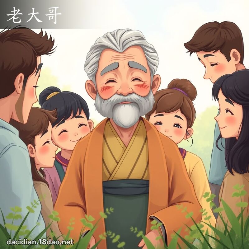 老大哥 - 国语大辞典配图