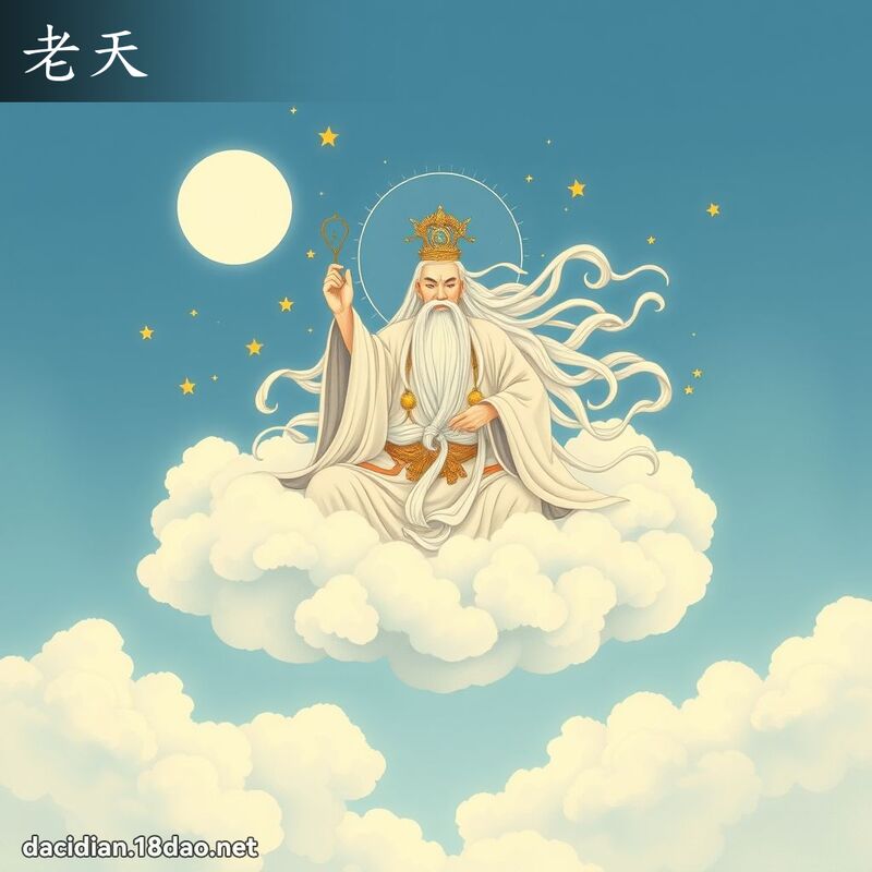 老天 - 國語大辭典配圖
