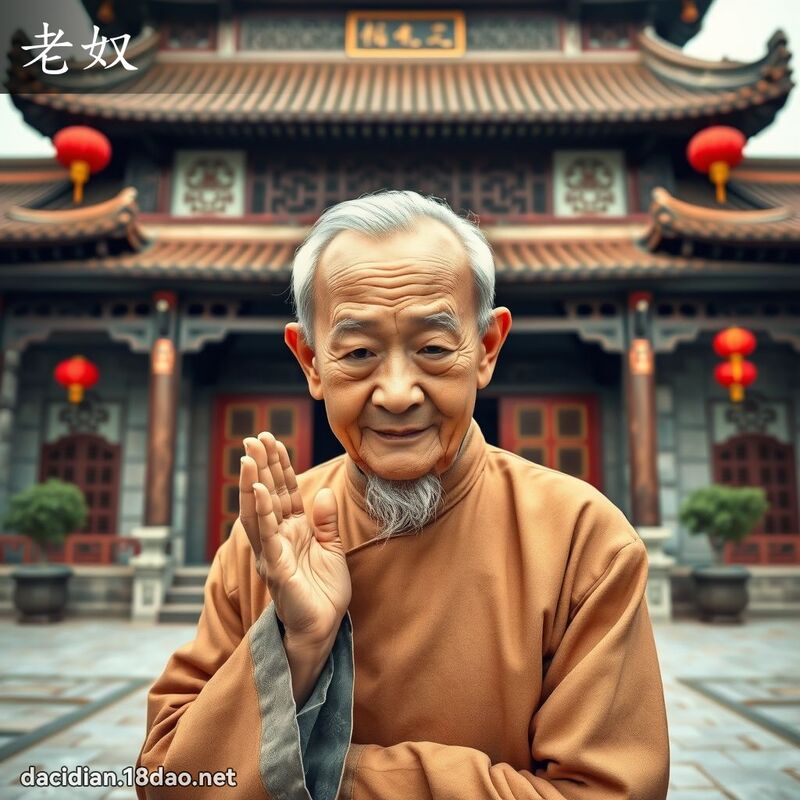 老奴 - 国语大辞典配图