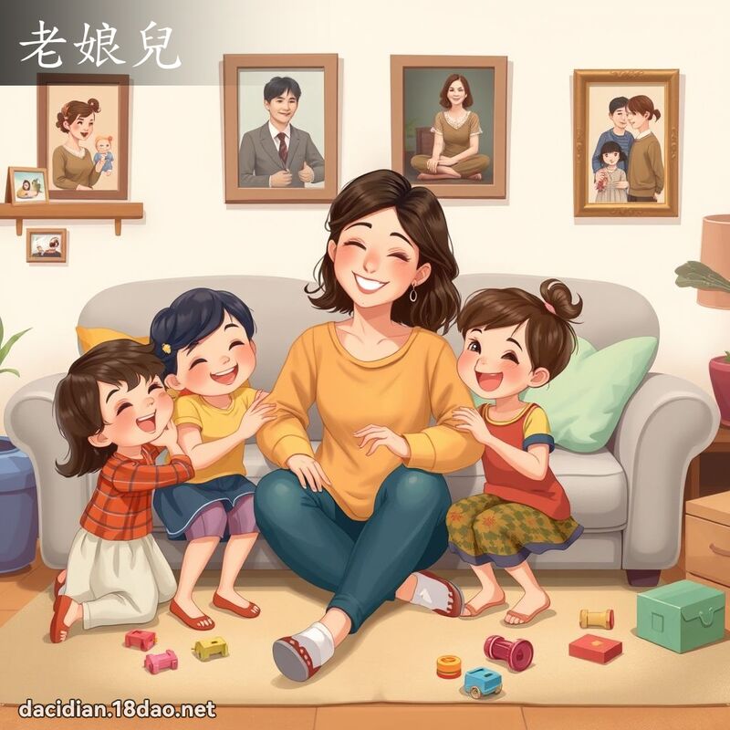 老娘兒 - 國語大辭典配圖