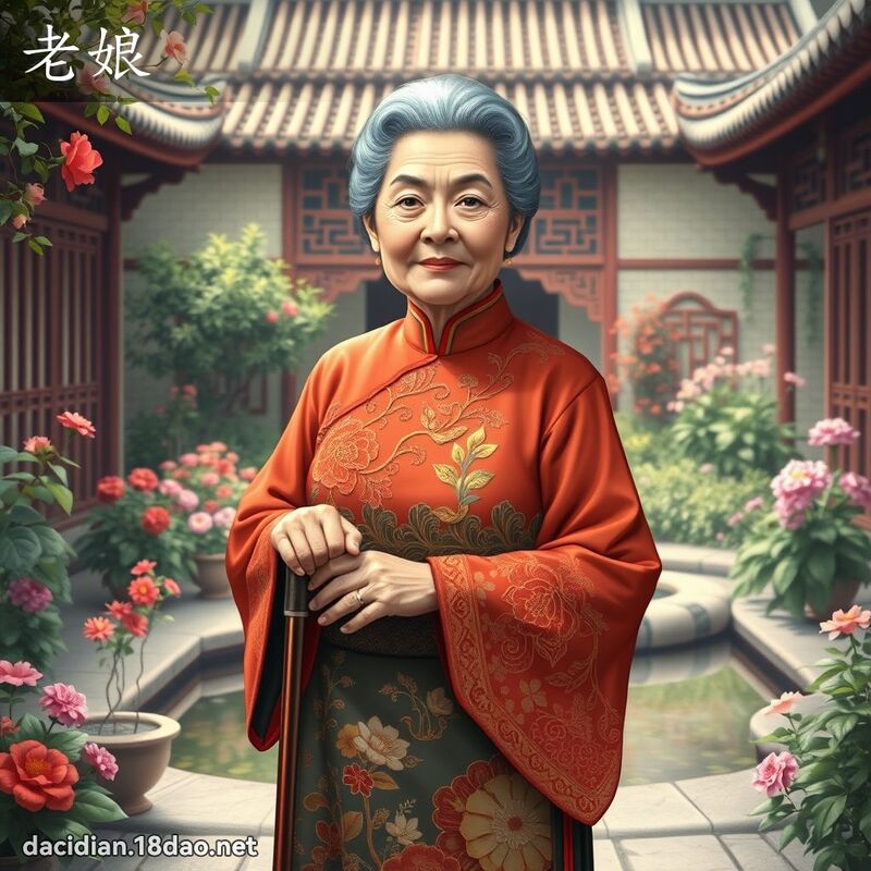 词语: 老娘 (多意词)