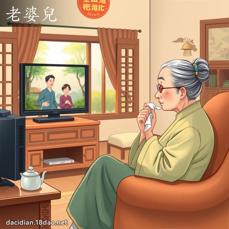 老婆兒 - 國語大辭典配圖
