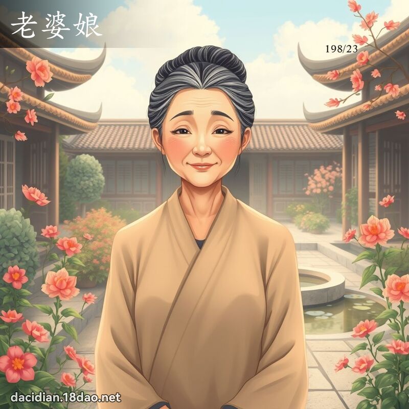 老婆娘 - 國語大辭典配圖