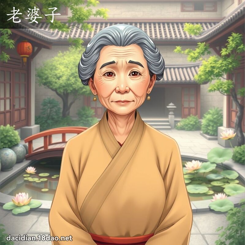 老婆子 - 國語大辭典配圖