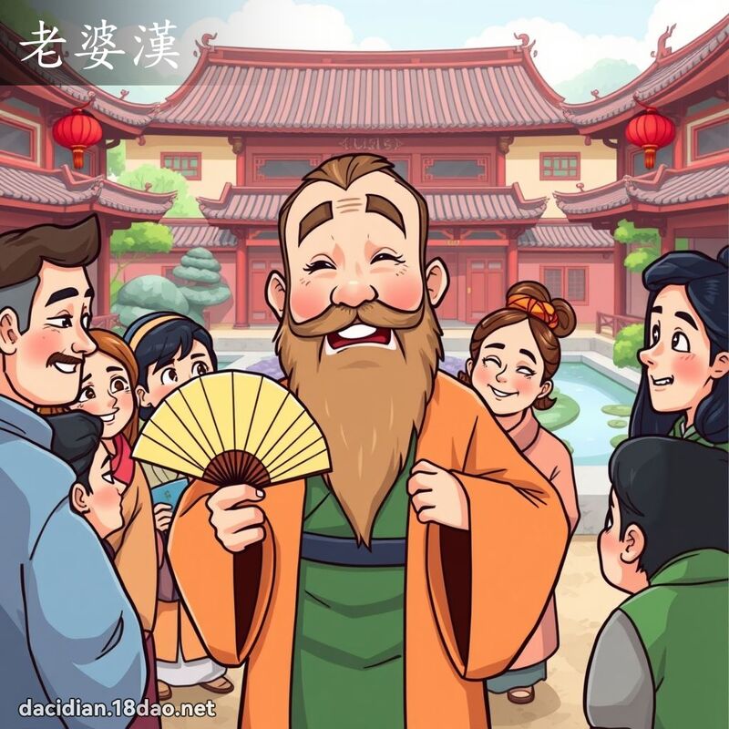 老婆漢 - 國語大辭典配圖