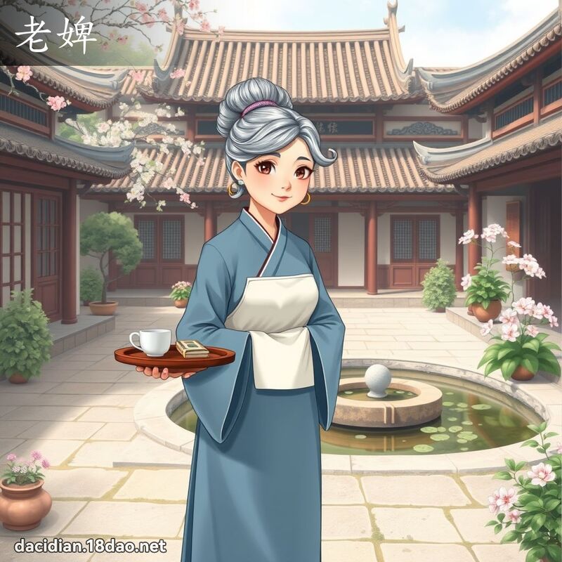 老婢 - 國語大辭典配圖