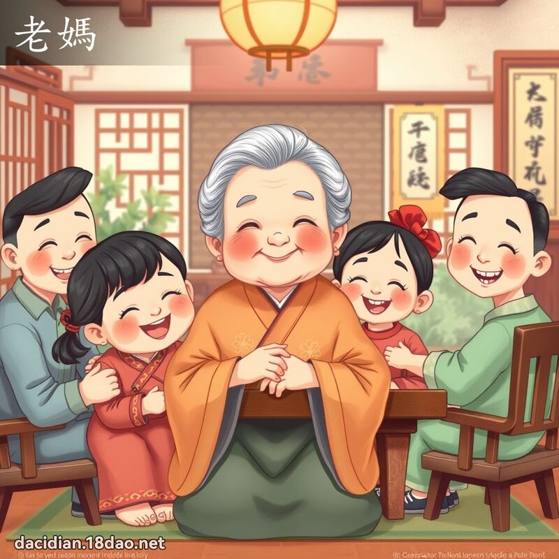 老妈 - 国语大辞典配图