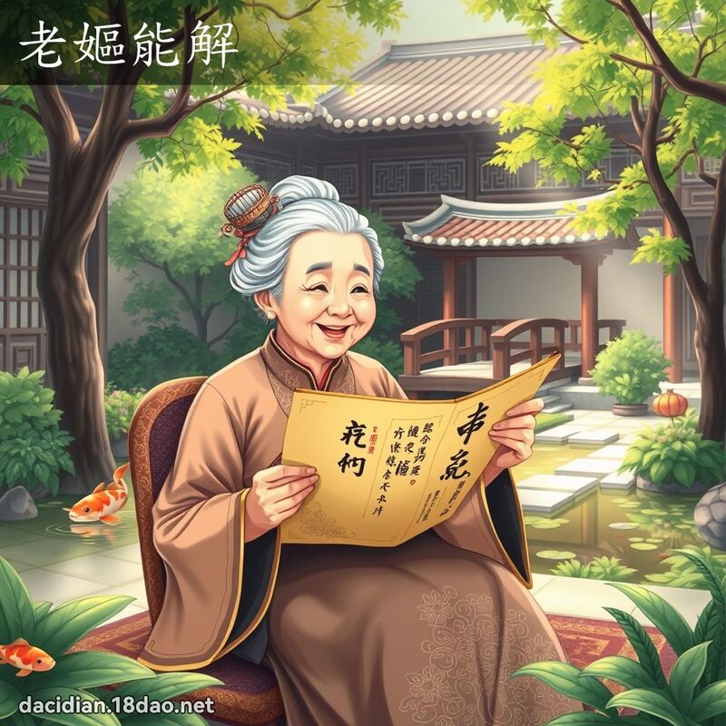 老嫗能解 - 國語大辭典配圖