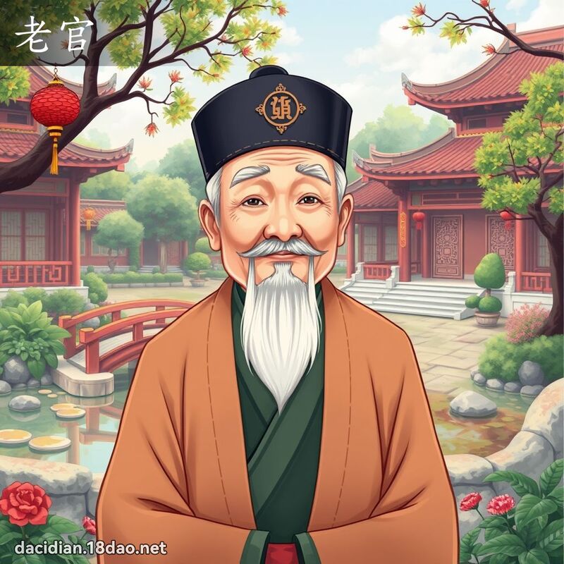老官 - 国语大辞典配图