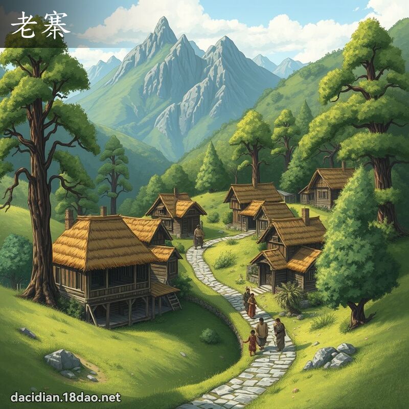 老寨 - 國語大辭典配圖