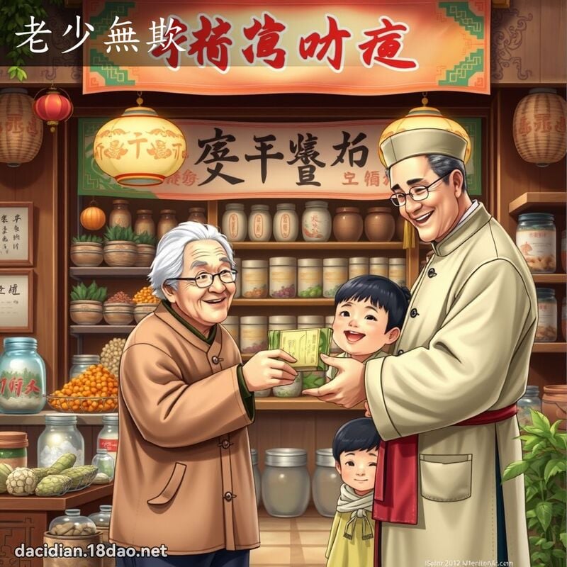 老少无欺 - 国语大辞典配图