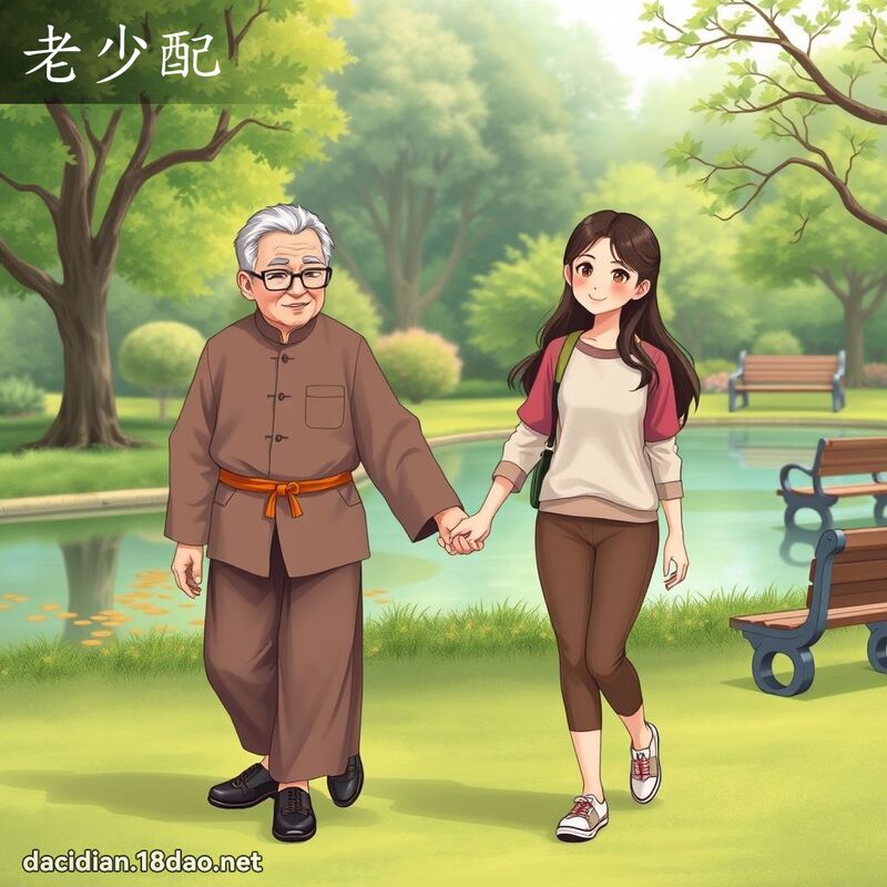 老少配 - 國語大辭典配圖