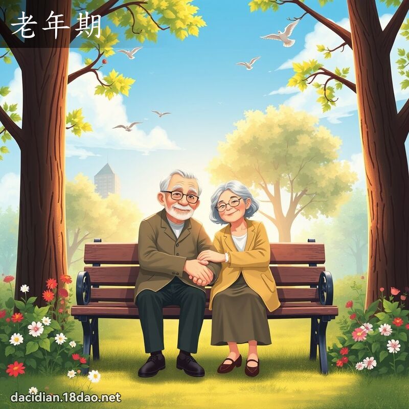 老年期 - 国语大辞典配图