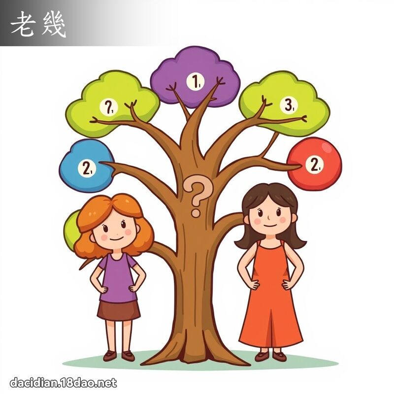 老幾 - 國語大辭典配圖