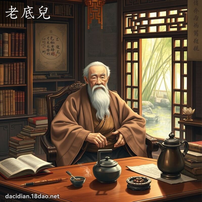 老底兒 - 國語大辭典配圖